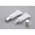 Factory Price plating screw cap for skin care clear soft tube